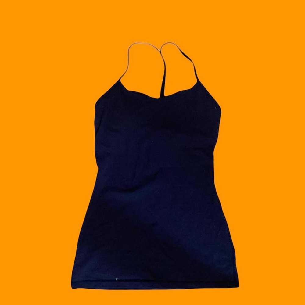 Navy blue Lululemon tank top